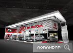 Stand Salón Internacional del Automóvil Kia Motors. Hacer clic para ver imagenes.